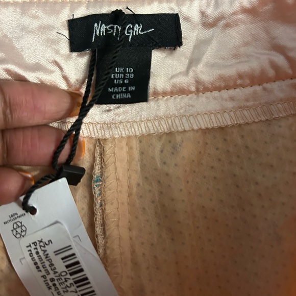 Premium Sequin Feather Trim Flare Pants disco boho party - Picture 4 of 11